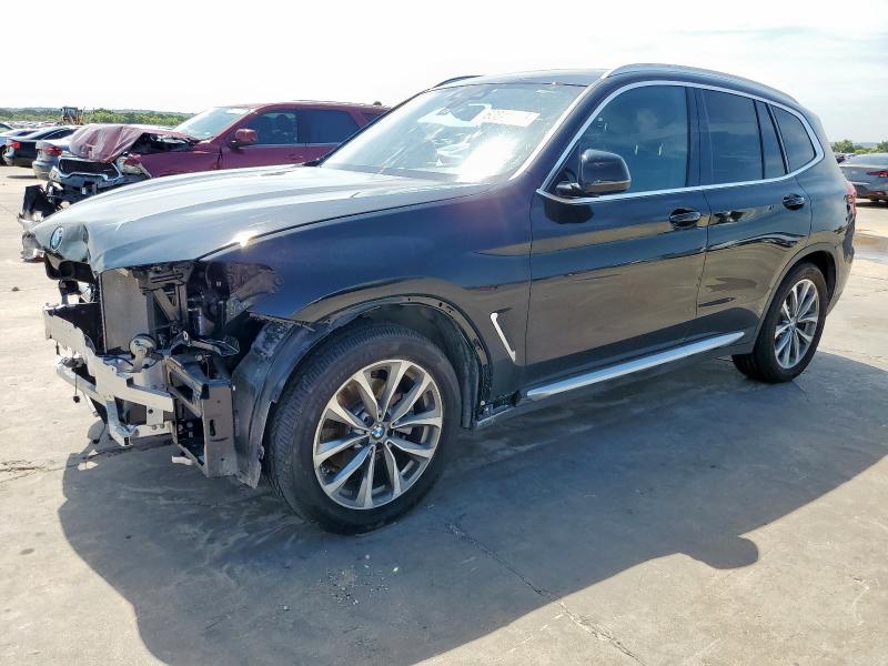 5UXTR7C50KLR45551 - 2019 BMW X3 SDRIVE30I BLACK photo 1