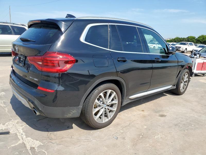 5UXTR7C50KLR45551 - 2019 BMW X3 SDRIVE30I BLACK photo 3