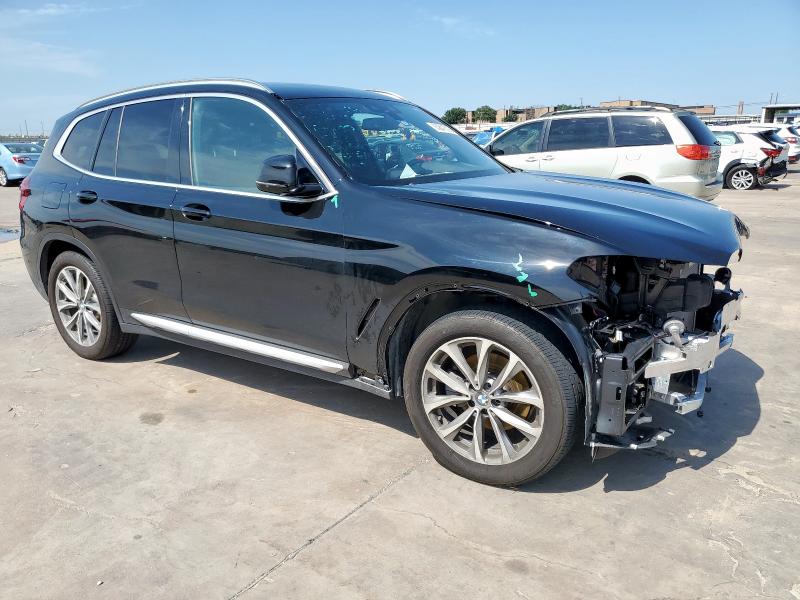 5UXTR7C50KLR45551 - 2019 BMW X3 SDRIVE30I BLACK photo 4