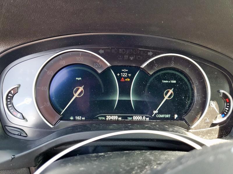 5UXTR7C50KLR45551 - 2019 BMW X3 SDRIVE30I BLACK photo 9