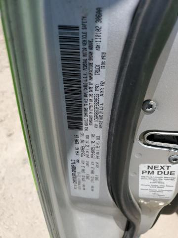 1C6RR6GT5FS529593 - 2015 RAM 1500 SLT GREEN photo 12