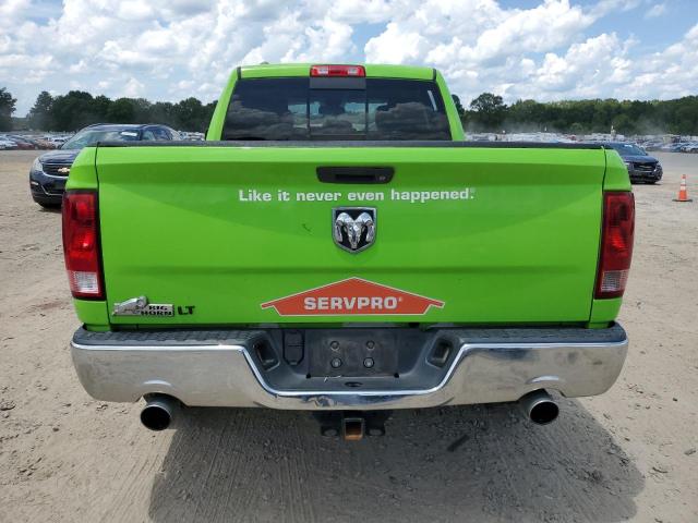 1C6RR6GT5FS529593 - 2015 RAM 1500 SLT GREEN photo 6