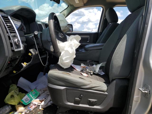 1C6RR6GT5FS529593 - 2015 RAM 1500 SLT GREEN photo 7