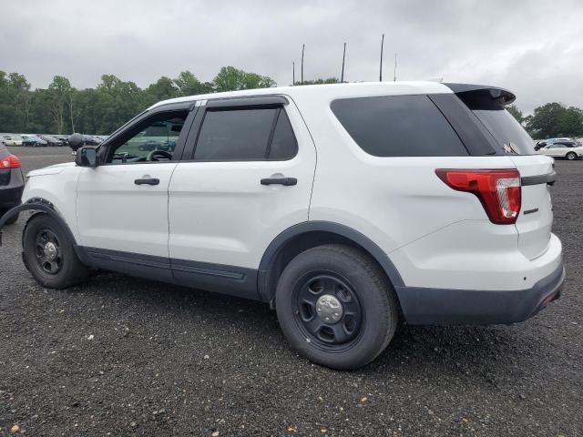 1FM5K8AR1GGA14241 - 2016 FORD EXPLORER POLICE INTERCEPTOR თეთრი ფოტო 2