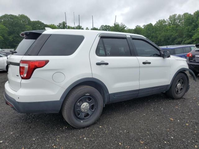 1FM5K8AR1GGA14241 - 2016 FORD EXPLORER POLICE INTERCEPTOR თეთრი ფოტო 3
