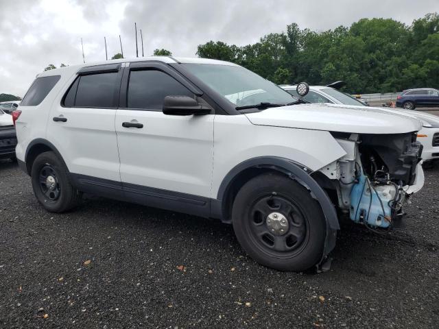 1FM5K8AR1GGA14241 - 2016 FORD EXPLORER POLICE INTERCEPTOR თეთრი ფოტო 4