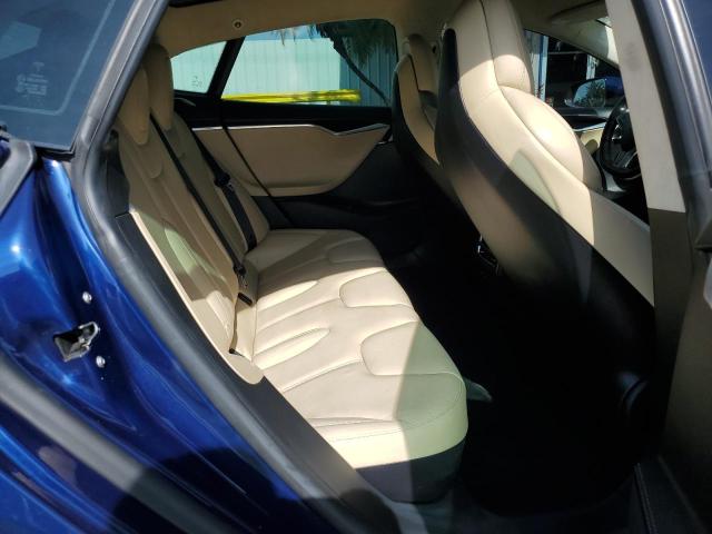 5YJSA1E16HF203050 - 2017 TESLA MODEL S BLUE photo 10