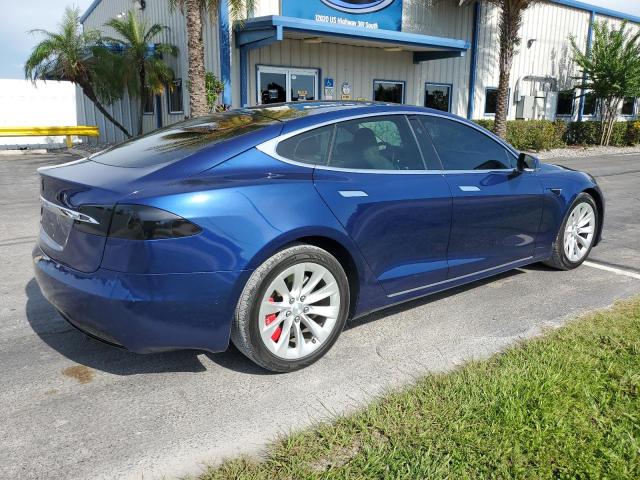 5YJSA1E16HF203050 - 2017 TESLA MODEL S BLUE photo 3