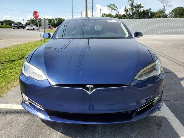 5YJSA1E16HF203050 - 2017 TESLA MODEL S BLUE photo 5