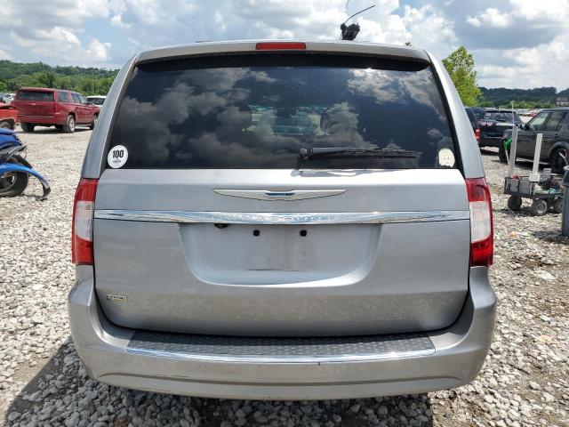 2C4RC1BG7FR654720 - 2015 CHRYSLER TOWN & COU TOURING SILVER photo 6