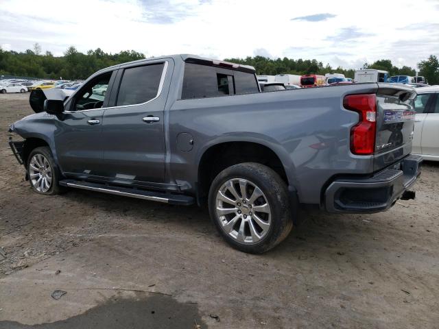 1GCUYHEL3MZ305490 - 2021 CHEVROLET SILVERADO K1500 HIGH COUNTRY GRAY photo 2