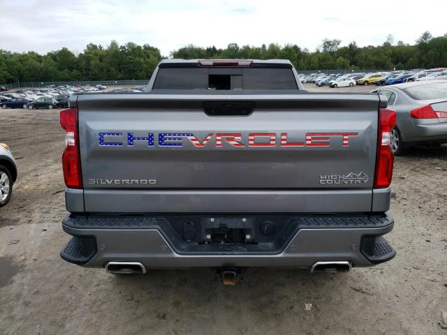 1GCUYHEL3MZ305490 - 2021 CHEVROLET SILVERADO K1500 HIGH COUNTRY GRAY photo 6