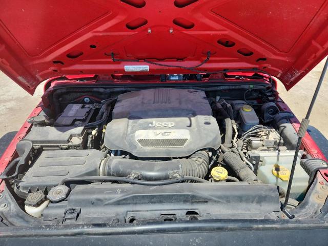 1C4BJWDG3HL646241 - 2017 JEEP WRANGLER U SPORT RED photo 12