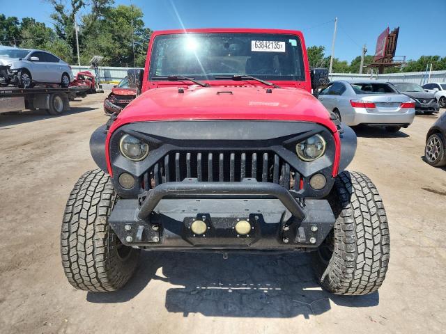 1C4BJWDG3HL646241 - 2017 JEEP WRANGLER U SPORT RED photo 5