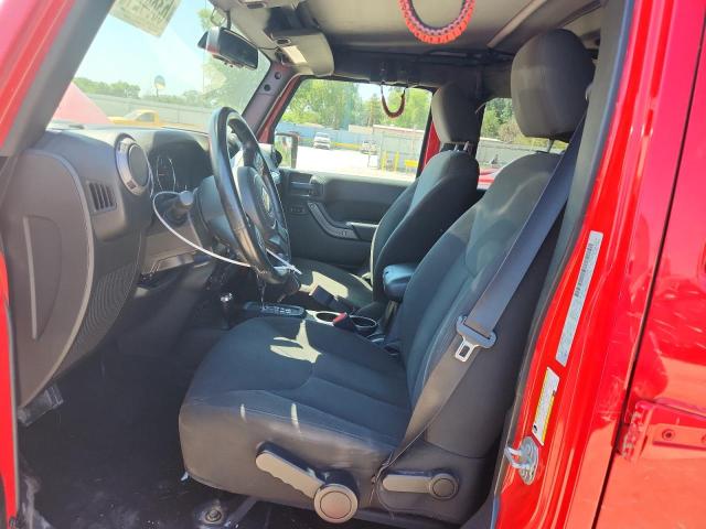 1C4BJWDG3HL646241 - 2017 JEEP WRANGLER U SPORT RED photo 7