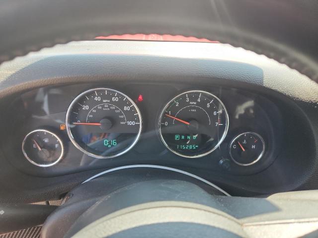 1C4BJWDG3HL646241 - 2017 JEEP WRANGLER U SPORT RED photo 9