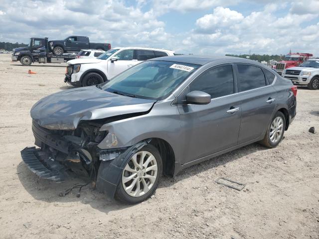 3N1AB7AP7JY290699 - 2018 NISSAN SENTRA S GRAY photo 1