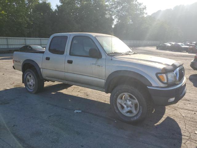 5TEGM92NX2Z072665 - 2002 TOYOTA TACOMA DOUBLE CAB PRERUNNER GRAY photo 4