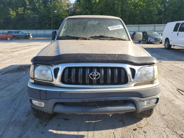 5TEGM92NX2Z072665 - 2002 TOYOTA TACOMA DOUBLE CAB PRERUNNER GRAY photo 5