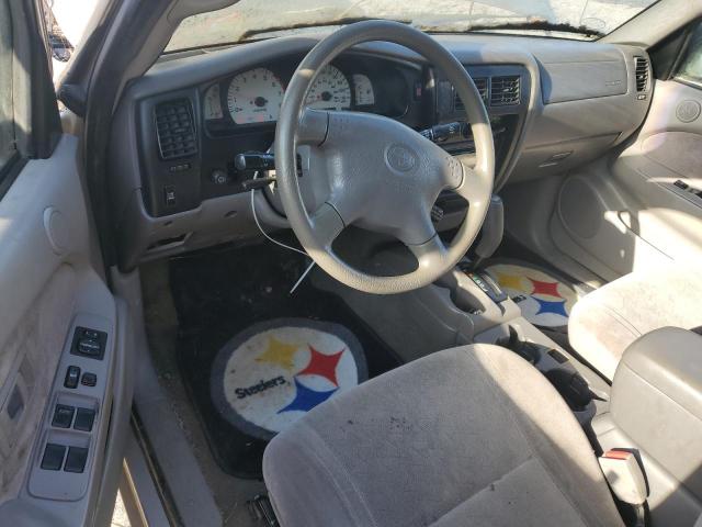 5TEGM92NX2Z072665 - 2002 TOYOTA TACOMA DOUBLE CAB PRERUNNER GRAY photo 8