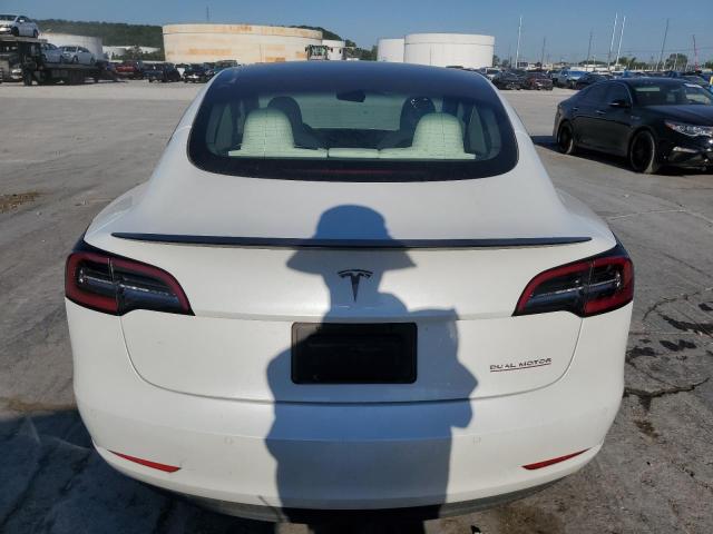 5YJ3E1EC5NF299131 - 2022 TESLA MODEL 3 WHITE photo 6