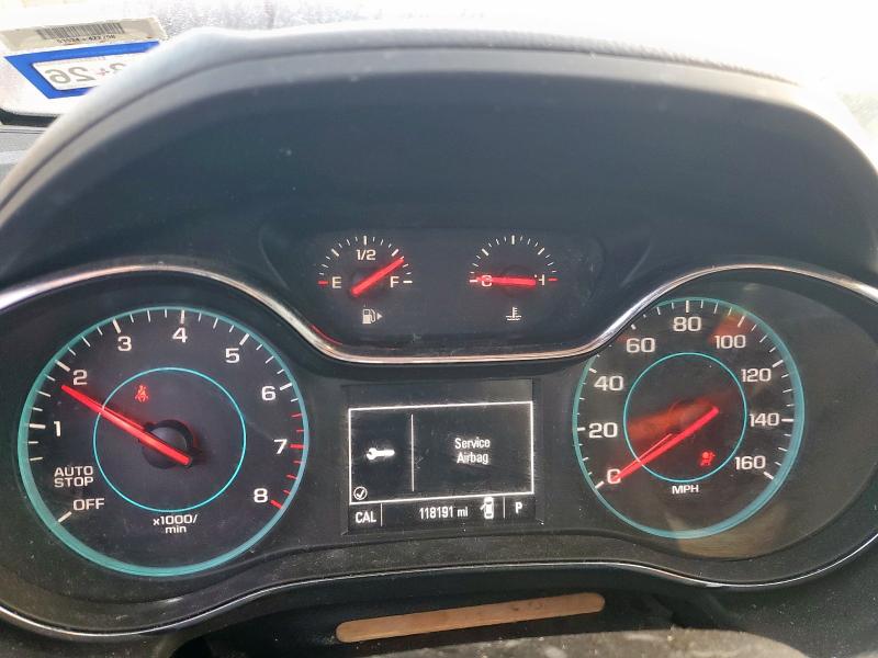 1G1BE5SM8H7186163 - 2017 CHEVROLET CRUZE LT 栗色 照片 9