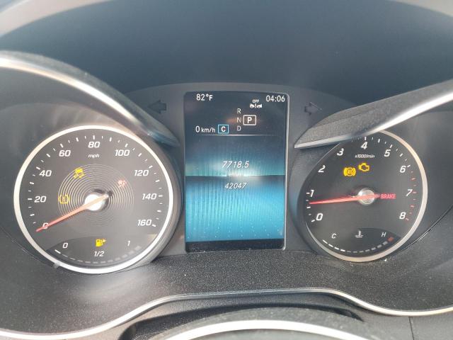 55SWF8EBXLU323770 - 2020 MERCEDES-BENZ C 300 4MATIC BLUE photo 9