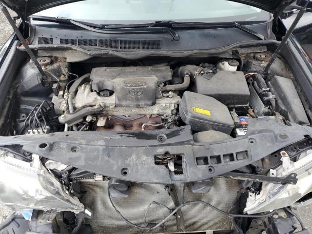 4T1BF1FK7CU038744 - 2012 TOYOTA CAMRY BASE BLACK photo 11