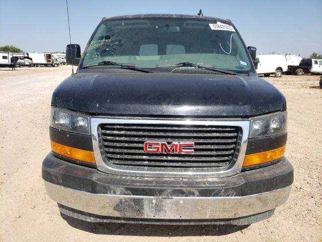 1GJW7FF11J1257763 - 2018 GMC SAVANA G2500 LT BLACK photo 5