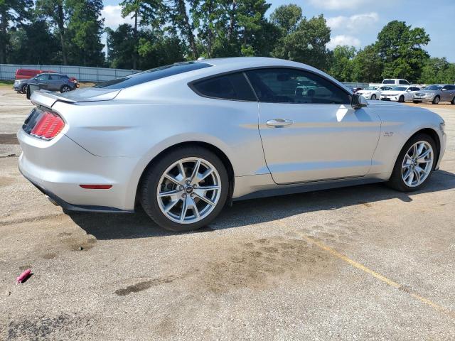 1FA6P8CF9F5318334 - 2015 FORD MUSTANG GT SILVER photo 3