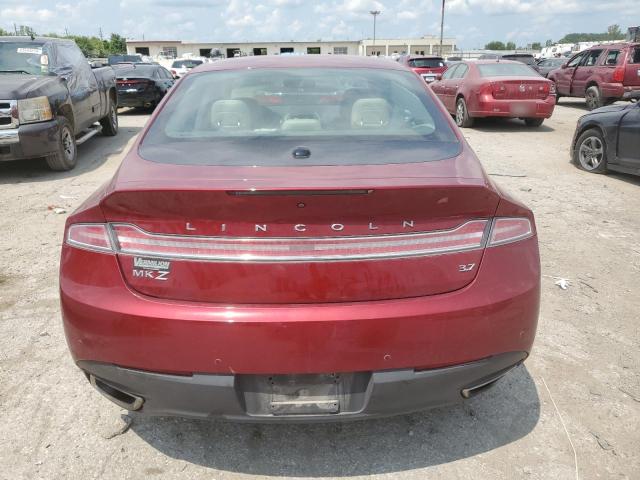 3LN6L2GK3GR634333 - 2016 LINCOLN MKZ RED photo 6