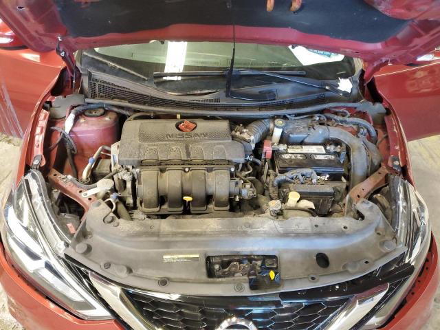 3N1AB7AP2GL649866 - 2016 NISSAN SENTRA S RED photo 11