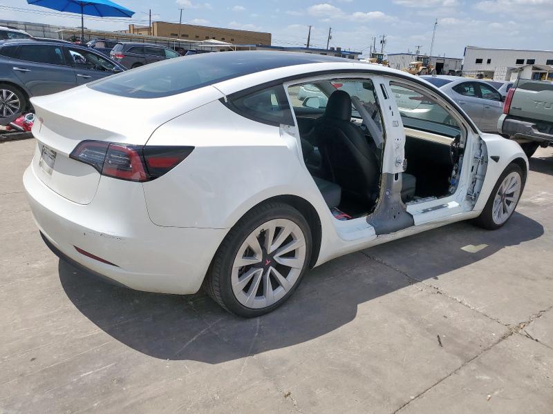 5YJ3E1EA8PF567946 - 2023 TESLA MODEL 3 Սպիտակ լուսանկար 3