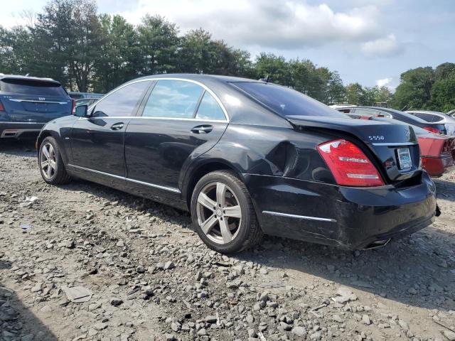 WDDNG9EBXCA470847 - 2012 MERCEDES-BENZ S 550 4MATIC BLACK photo 2