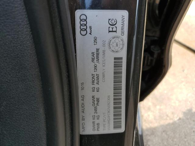 WAUHGAFC9GN092306 - 2016 AUDI A6 PRESTIGE GRAY photo 12