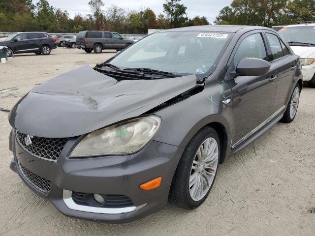 JS2RF9A83B6111050 - 2011 SUZUKI KIZASHI SPORT SLS GRAY photo 2