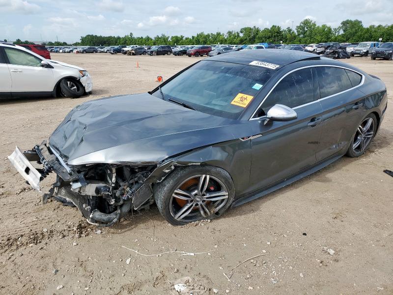 WAUC4CF55JA054666 - 2018 AUDI S5 PRESTIGE GRAY photo 1