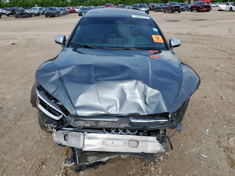 WAUC4CF55JA054666 - 2018 AUDI S5 PRESTIGE GRAY photo 5