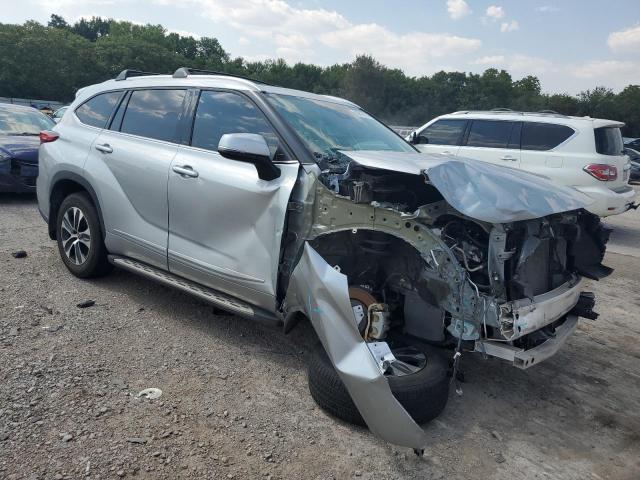 5TDGZRAH6MS534216 - 2021 TOYOTA HIGHLANDER XLE Gümüş foto 4
