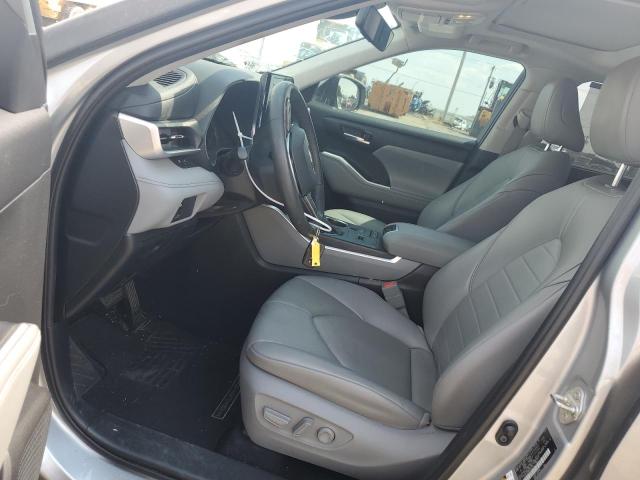 5TDGZRAH6MS534216 - 2021 TOYOTA HIGHLANDER XLE Gümüş foto 7