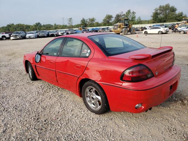 1G2NV52E13C121737 - 2003 PONTIAC GRAND AM GT1 RED photo 2