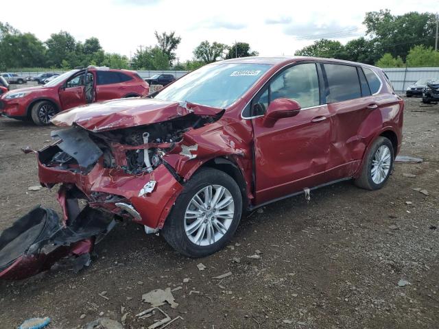 LRBFXASA0HD148685 - 2017 BUICK ENVISION PREFERRED MAROON photo 1