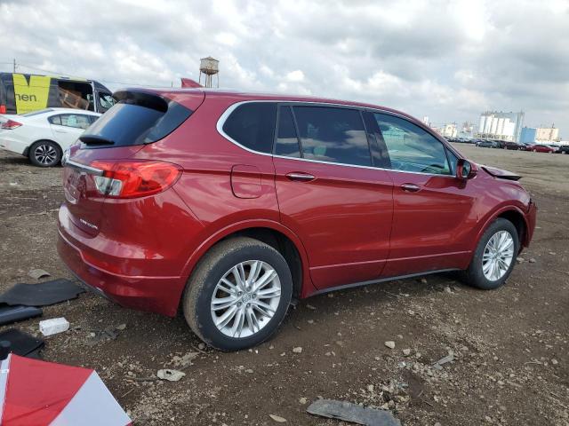 LRBFXASA0HD148685 - 2017 BUICK ENVISION PREFERRED MAROON photo 3