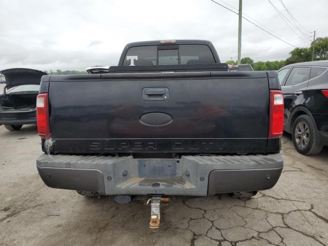 1FTWW31R48EE24111 - 2008 FORD F350 SRW SUPER DUTY BLACK photo 6