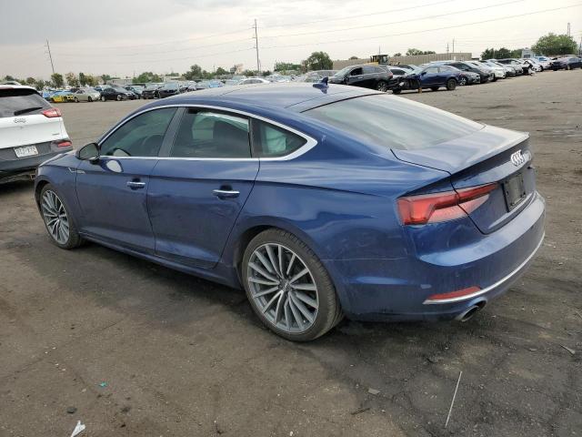 WAUBNCF54JA100500 - 2018 AUDI A5 PREMIUM PLUS BLUE photo 2