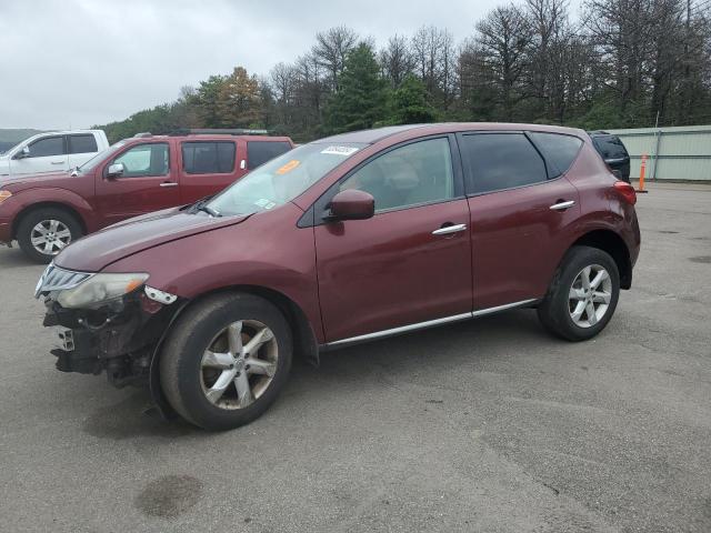 JN8AZ1MW0AW135304 - 2010 NISSAN MURANO S RED photo 1