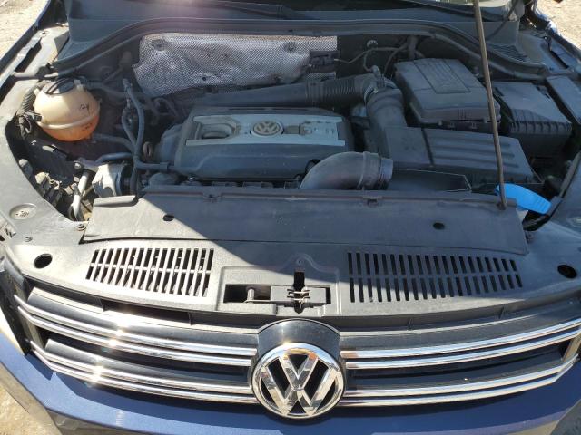 WVGAV7AX7DW539644 - 2013 VOLKSWAGEN TIGUAN S BLUE photo 11