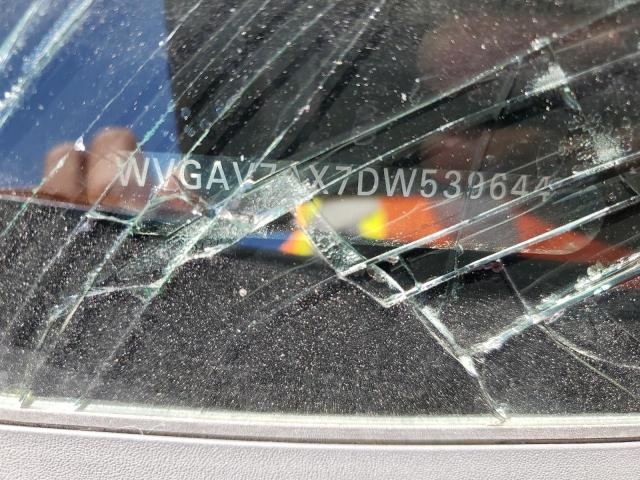 WVGAV7AX7DW539644 - 2013 VOLKSWAGEN TIGUAN S BLUE photo 12