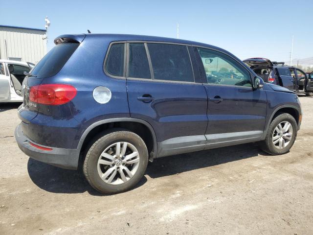WVGAV7AX7DW539644 - 2013 VOLKSWAGEN TIGUAN S BLUE photo 3