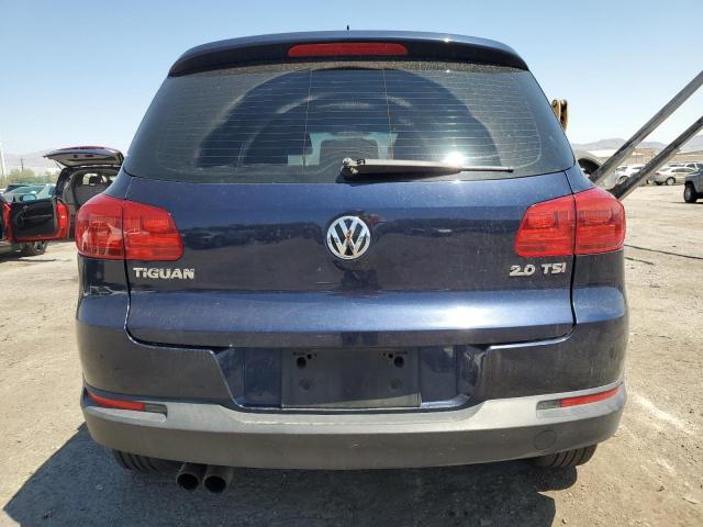 WVGAV7AX7DW539644 - 2013 VOLKSWAGEN TIGUAN S BLUE photo 6